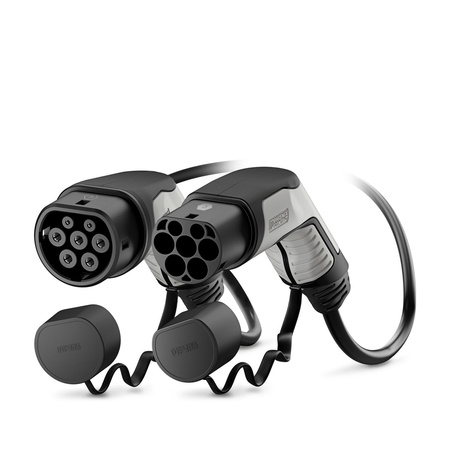 Kabel ładujący AC Typ 2 32A przenośny kabel 5 m czarno-szary Phoenix Contact EV-T2G3PC-3AC32A-5,0M6,0ESBK01