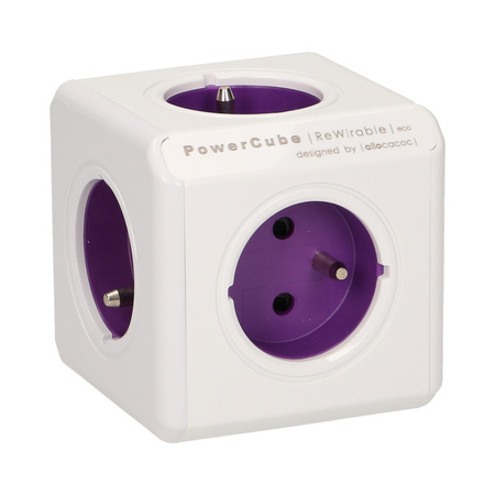 Rozgałęźnik Power Cube ReWirable + 4 wtyczki podróżne 1820/FRRW4P