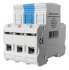 Ogranicznik przepięć ochronnik 3P 1000V DC T1 T2 (B+C) 12,5kA iskiernikowy DCBC3P1000PV5012,5KA