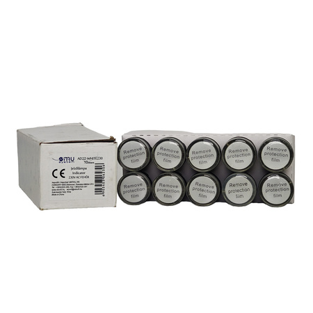 Kontrolka sygnalizacyjna 230VAC XBS Lampka LED biała AD22-WHITE230