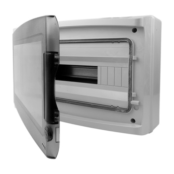 Rozdzielnica natynkowa HIGHT IP65 18 modułowa transparentne drzwi M-L 1x18 940.18