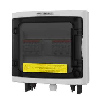 Rozdzielnica PV Fotowoltaiczna Solarna 2-Stringowa DC 1000V T1 T2 Mersen Doktorvolt DV-4494-FOT