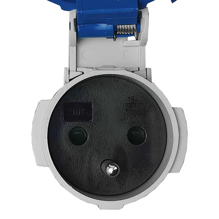 Gniazdo przenośne 230V 16A IP67 system francuski Doktorvolt PSG 16 DV