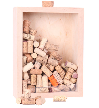 Ramka na ścianę A2 drewno skarbonka DV-2094-RD