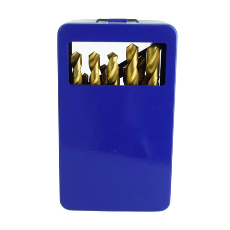 Komplet wierteł powlekanych tytanem 28 sztuk G38235