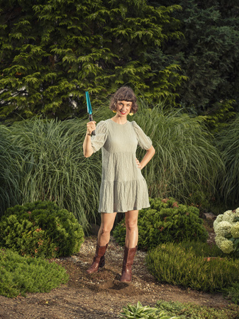 Gardena Zestaw do pielęgnacji ogrodu wycinak do chwastów + łopatka 6cm + łopatka 8cm + rękawice robocze M DVZ-0004