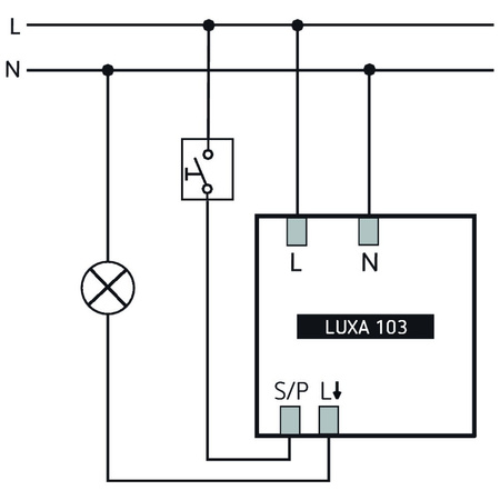Czujnik obecności LUXA natynkowy TH-1030062