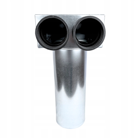 Skrzynka rozdzielcza rozdzielacz rurowy wentylacyjny fi 100 2x75 mm E-KSR-2x75/100-OC