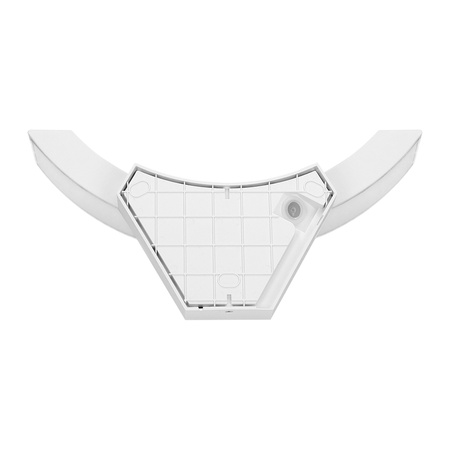 SPINEL LED 10W. oprawa ogrodowa z czujnikiem ruchu 140st. 800lm. IP54. 4000K. IK10. biała OR-OP-6119WLPMR4