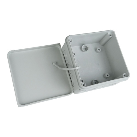Puszka natynkowa wym/wew 94x94x50 mm 10+2 membrany IP65 M-L 005.CS