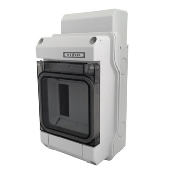 Rozdzielnica modułowa hermetyczna 1x3 natynkowa IP54 Hensel KV1203 Zacisk Pe/N KV 1503