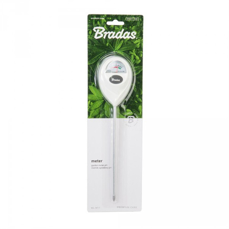 Miernik ogrodowy 1 funkcyjny - OVAL WHITE LINE Bradas WL-M11