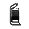 Przedłużacz bębnowy 20m 3x2,5mm HEAVY LINE 4x230V czarny z metalowym bębnem W-99437
