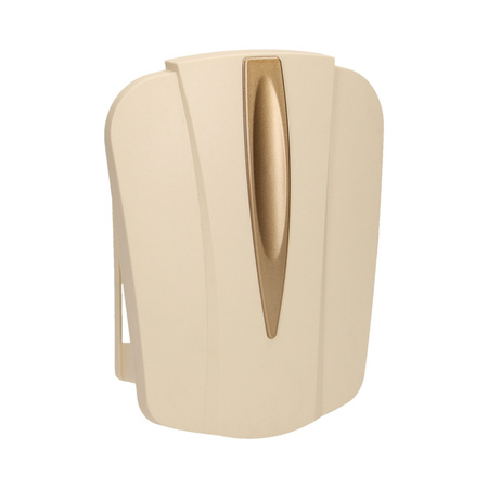 Dzwonek elektromechaniczny dwutonowy 230V. beżowy OR-DP-VD-141/BG