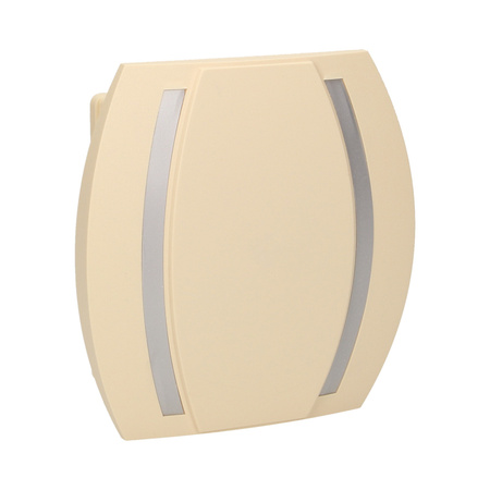 Dzwonek Kameleon Gong 8V. beżowo-srebrny 033/8V/BEŻ-SR