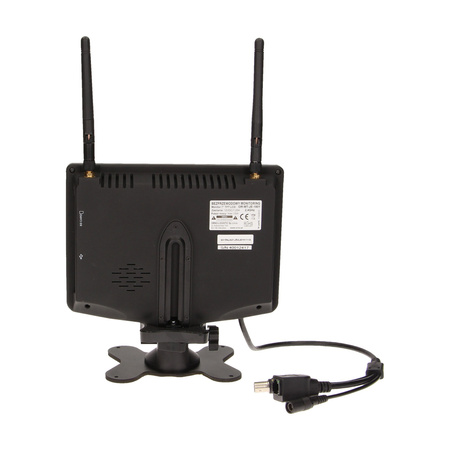 System do monitoringu 4-kanałowy. bezprzewodowy CCTV. monitor LCD 7" OR-MT-JE-1801