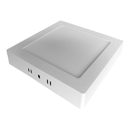 Oprawa LED 13W 4000K 1020lm neutralna biała natynk kwadrat zasilacz panel MATIS PLUS GTV LD-MAN13W-NBP