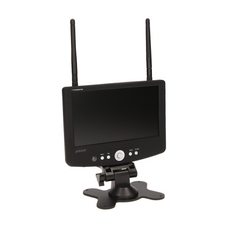System do monitoringu 4-kanałowy. bezprzewodowy CCTV. monitor LCD 7" OR-MT-JE-1801