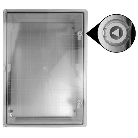 Skrzynka elektryczna z transparentnymi drzwiami 500x700x250mm obudowa rozdzielnia IP65 IK10 TP Electric 