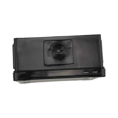Puszka Natynkowa pusta 6 wlotów/12 wlotów VIPLAST CZARNA IP55 05 022-05