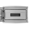Rozdzielnica natynkowa HIGHT IP65 18 modułowa transparentne drzwi M-L 1x18 940.18