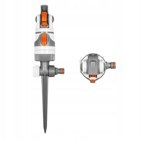 Zraszacz obrotowy 4-funkcyjny na kolcu WHITE LINE Bradas WL-Z01