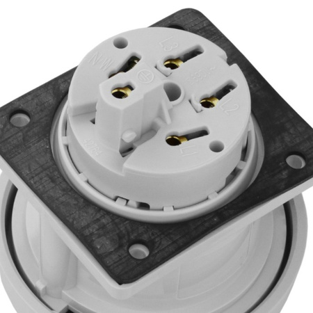 Gniazdo CEE 32A 5p 400V IP67 tablicowe proste hermetyczne MENNEKES 240A
