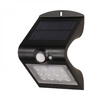 SILOE LED 1.5W. lampa solarna z czujnikiem ruchu 120st. 190lm. IP65. 4000K. 1200mAh. podwójne źródło światła. czarna OR-SL-6083BLR4