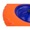 Koło do taczki pełne 4.00-8 PU pomarańczowe G71024