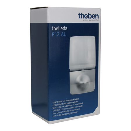 Obrotowy reflektor LED 11W z czujnikiem ruchu IP55 P12 AL 4000K TH-N TH-1020942