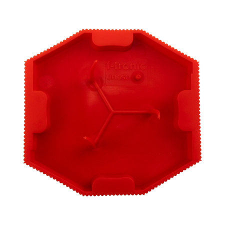 F-tronic Pokrywa sygnalizacyjna 40 sztuk do puszek instalacyjnych podtynkowych UI10 Ø82mm dekiel zaślepka 739 UI10SD