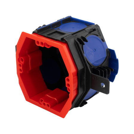 F-tronic Pierścień dystansowy 1 sztuka kompensujący grubość tynku do puszek instalacyjnych piankowych podtynkowych Ø82mm UI10 wyrównujący 739 UI10PA