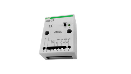 Sterownik rolet dwuprzyciskowy natynkowy / w kasecie rolety F&F STR-21 230V