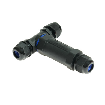 Rozgałęźnik kablowy hermetyczny RKH2-3SS IP68 trójstronny skręcany 3-pinowy W-00381