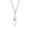 Guma elastyczna z hakiem PVC 0,4x18cm biała Bradas BCH3-0418WH-E