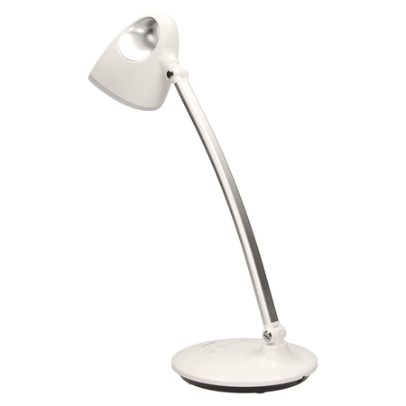 KALCYT LED 6W. lampka biurkowa. 200lm. 4000K. wyłącznik czasowy. biała OR-LB-1527