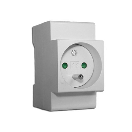 Gniazdo modułowe 230V 16A z bolcem uziemiającym XBS MSD FRANC