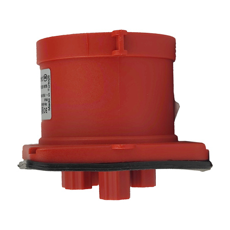 Wtyczka tablicowe prosta CEE 5P 32A 400V IP44 75x75 3107-320-1675