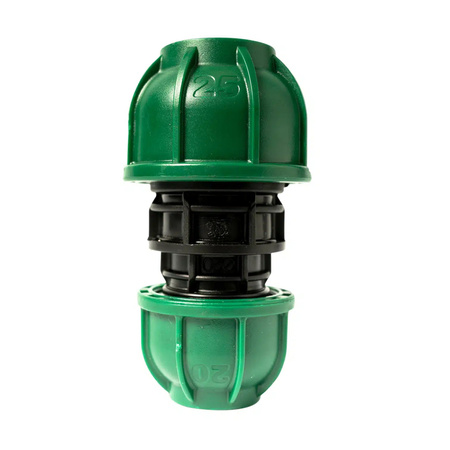Bradas Łącznik redukcyjny do rur PE 25/20mm 7680