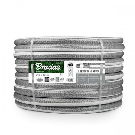 Wąż ogrodowy 5/8" 30m WHITE LINE 5 warstw BRADAS WWL5/830