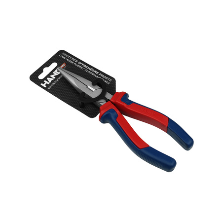 Szczypce telefoniczne proste Hand Pro 180 mm (7") stal C55 kombinerki precyzyjne długie W-00342