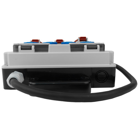 Rozdzielnica budowlana TR-S/FI 32A 2x16A 4x230V SKH Schuko Doktorvolt DV-7266-D