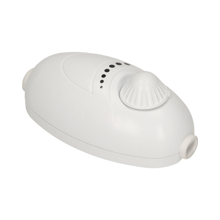 Ściemniacz nakablowy 20-100W. biały OR-AE-13115