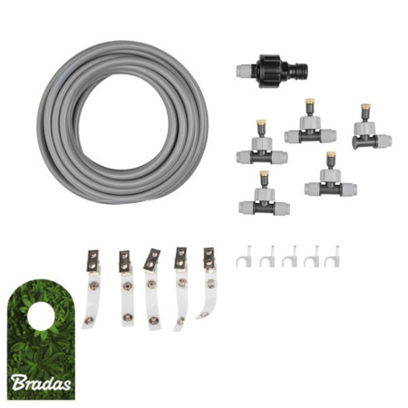 Ogrodowa mgiełka wodna 7,5m Kurtyna wodna WHITE LINE BRADAS WL-Z1007