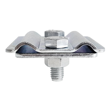 Złącze uniwersalne 2-elementowe uchwyt odgromowy STAL OCYNKOWANA GALWANICZNIE 7.1 OC