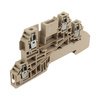 Złączka szynowa 2-poziomowy Zacisk modułowy 2.5 mm² 400V na szynę DIN zacisk śrubowy modułowa 24A WDL 2.5/L/L WEIDMÜLLER 1030300000