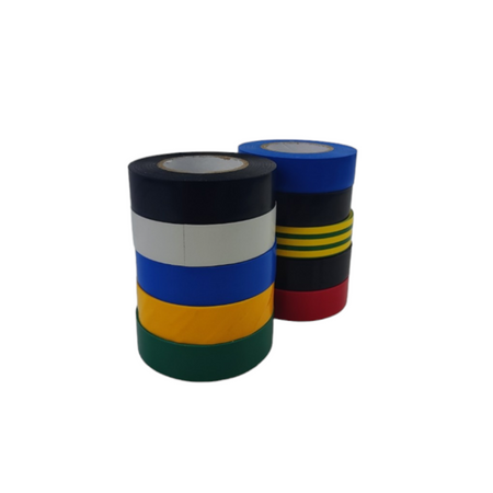 Taśma izolacyjna multikolor 19x20m ZESTAW E30-PVC1920ZC