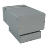 Oprawa elewacyjna GU10 50W IP54 szara kinkiet lampa ścienna NESSA GTV LD-NESSAGU10J-80