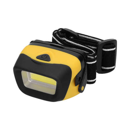 Latarka czołowa LED COB 3W 170lm 3 x AAA ruchoma głowica LT-2