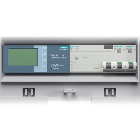 Rozdzielnica budowlana z licznikiem energii MID EEG Siemens pTD-S/FI 4x230V gniazda Mennekes Schuko Doktorvolt 6061